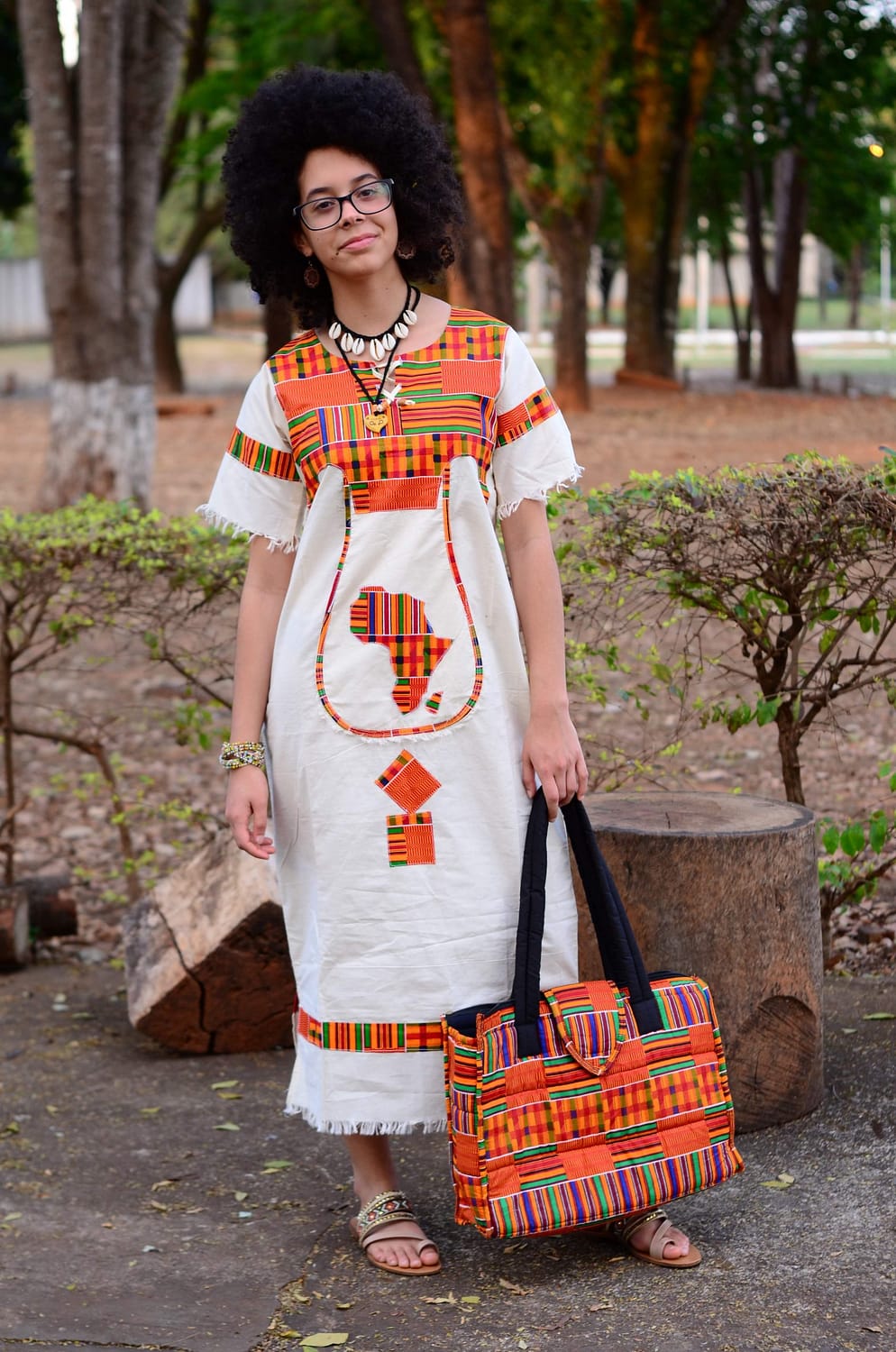Roupa Africana – Vestido 9 disponível em Pronta entrega